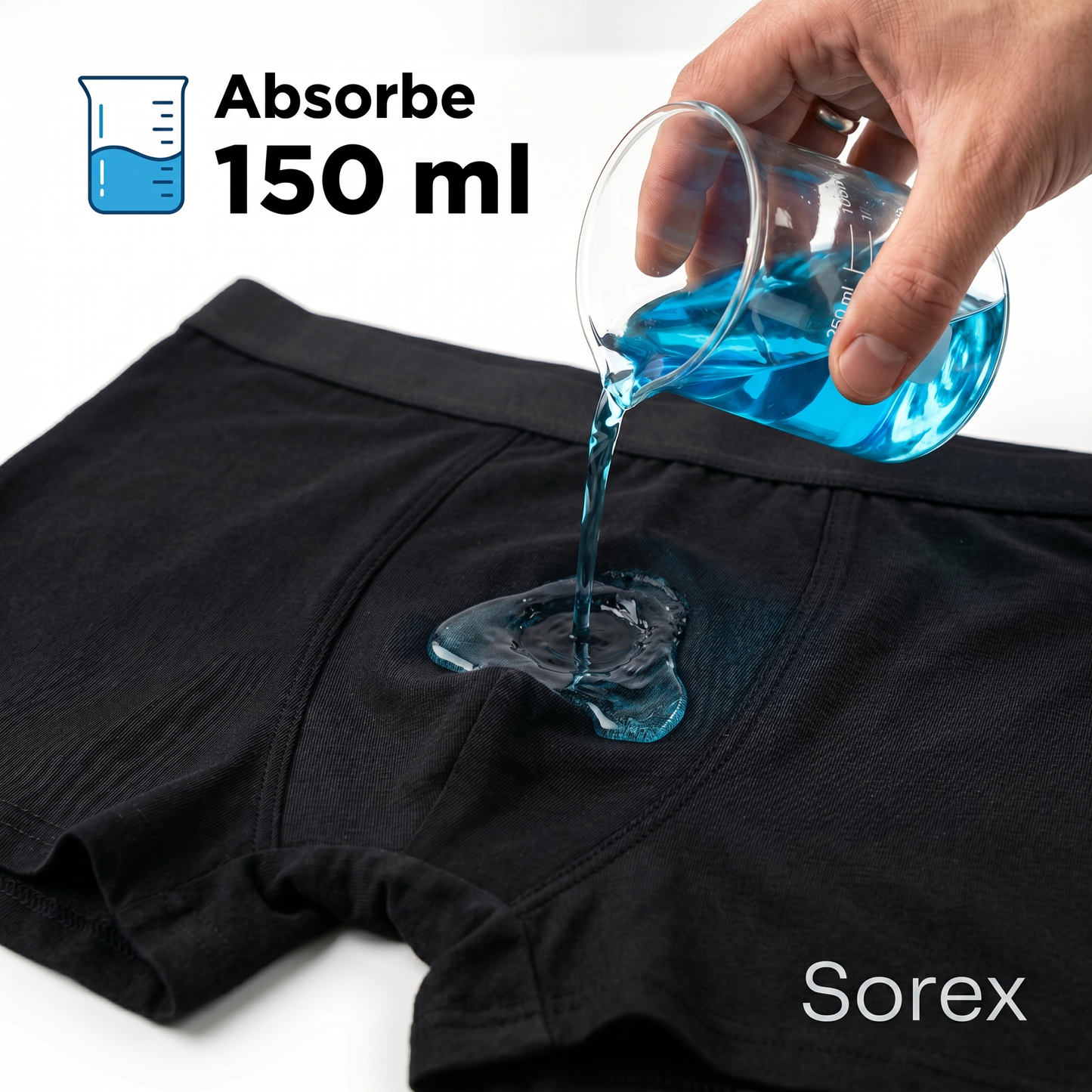 Bóxer absorbente Sorex™ - Protección discreta para el día a día