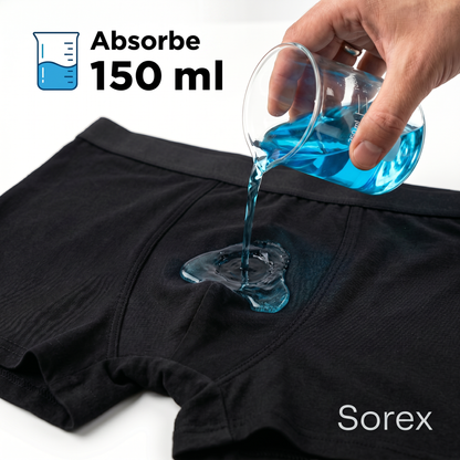 Bóxer absorbente Sorex™ - Protección discreta para el día a día