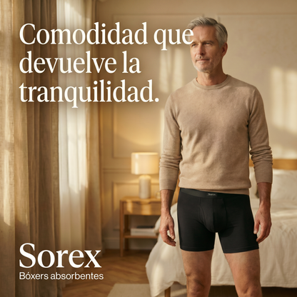 Bóxer absorbente Sorex™ - Protección discreta para el día a día